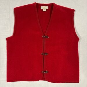 100% Wool Vintage Tally Ho best with hook clasps